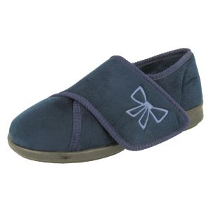 Womens Wide Fit Easy Access Slippers - Keeston