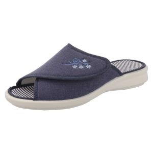 Womens Wide Fit Slide Mule Sandal - Pegasus