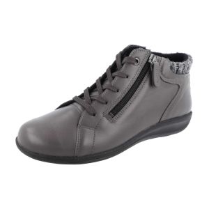 Womens Wide Fit Lace Zip Fastening Ankle Boots - Pipit