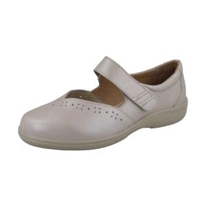 Womens Wide Fit  Touch Fastening Mary-Jane Shoes - Monkey