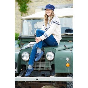 Womens Wide Fit Lace Up Easy Entry Shoes - Sugar