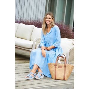 Womens Wide Fit Wedge Heel Sandal - Coleen