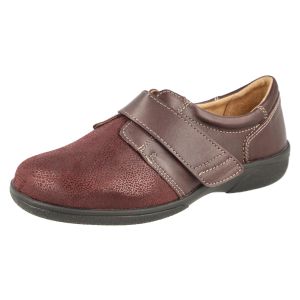 Womens Wide Fit Stretch Flat Shoe - Petula