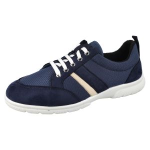 Mens Wide Fit Lace Canvas Flat Shoe - Tim