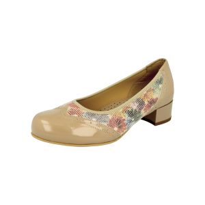 Womens Wide Fit Mid Heel Court Shoes - Badminton