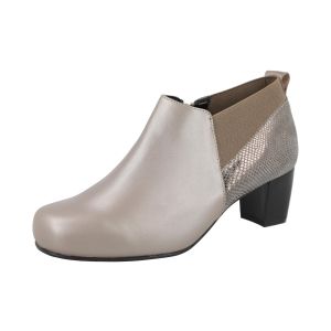 Womens Wide Fit Dress Heel Demi-Boots - Carrie