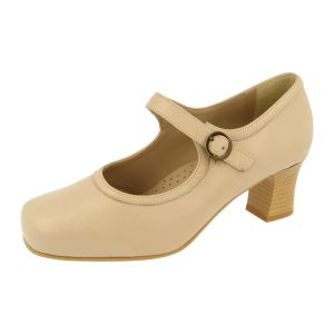 Womens Wide Fit Mid Heel Court Shoes - Ascot