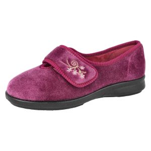 Womens Wide Fit Slippers - Caroline 2