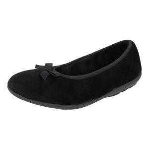 Womens Wide Fit Stretch Slip-On Slippers - Thetford