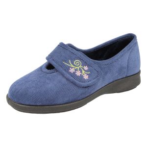 Womens Wide Fit Slippers - Dallas