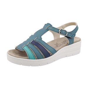 Womens Wide Fit Vegan Friendly Strappy Sandals - Pochard