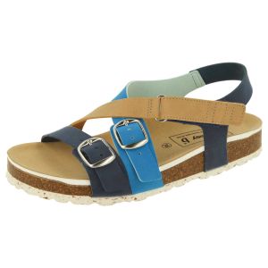 Womens Wide Fit Vegan Friendly Footbed Sandals - Suki