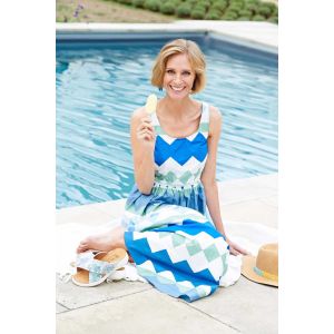 Womens Wide Fit Slide Mule Sandals - Roxanne