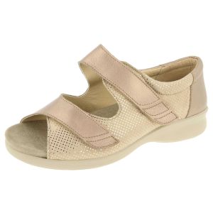 Womens Wide Fit Full Back Adjustable Strap Sandals - Petra