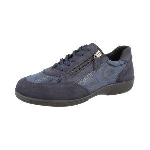 Womens Wide Fit Zip Entry Lace Trainers - Waxwing