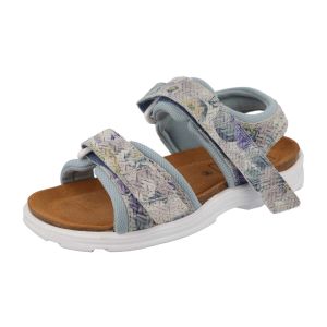 Womens Wide Fit Pull Back Strap Flat Sandals - Linnet