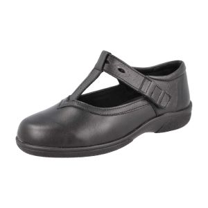 Womens Wide Fit T-Bar Shoes - Brookfield