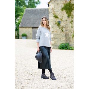 Womens Wide Fit Twin Zip Easy Access Lace Boots - Harbour