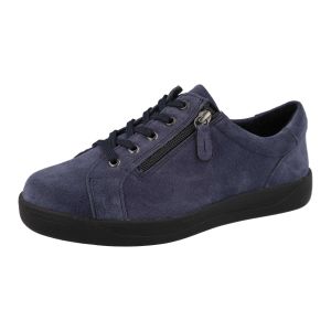 Womens Wide Fit Lace Up Easy Entry Shoes - Sugar
