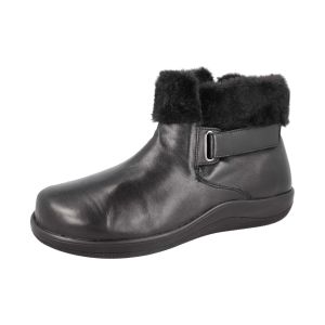 Womens Wide Fit Side Zip Boots - Ludlow