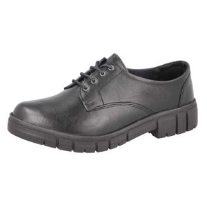 Womens Wide Fit Lace Up Shoes - Wantage