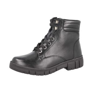 Womens Wide Fit Water-Resistant Lace Up Boots - Pershore