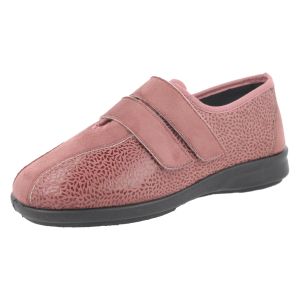 Womens Wide Fit Stretch House Shoe - Moon