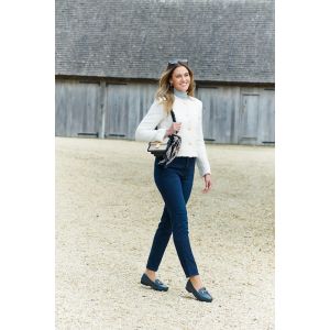 Womens Wide Fit Loafers - Diana