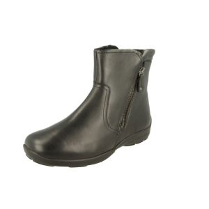 Womens Wide Fit Ankle Boots - Biarritz