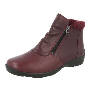 Womens Wide Fit Ankle Boots - Stoke