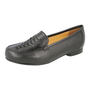 Womens Wide Fit Loafers - Bingham