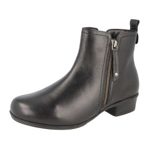 Womens Wide Fit Ankle Boots - Seville