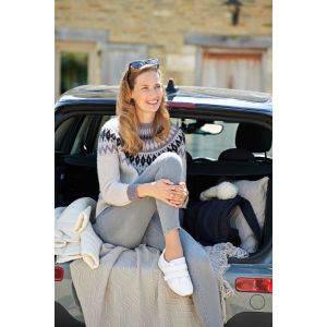 Womens Wide Fit Touch Strap Trainer - Riley