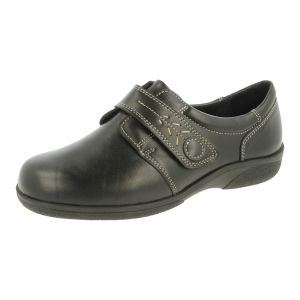 Womens Wide Fit Easy Access Flat Shoes - Rory