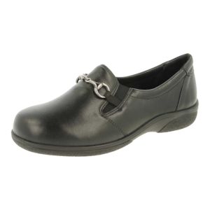 Womens Wide Fit Slip On Flat Shoes - Antarctica