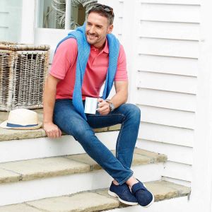 Mens Wide Fit Easy Access Casual Shoes - Oscar