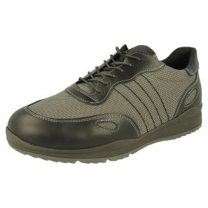 Mens Wide Fit Lace Up Trainer - Dawson
