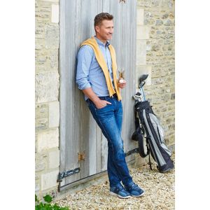 Mens Wide Fit Touch Strap Trainer - Logan