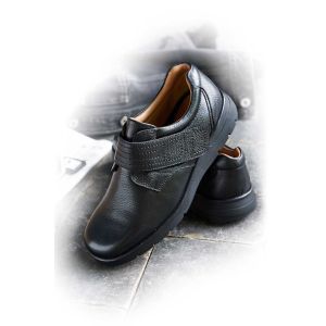 Mens Wide Fit Touch Strap Casual Shoes - Beaumont