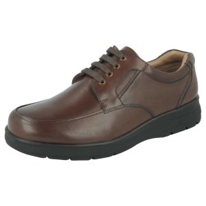 Mens Wide Fit Lace Up Casual Shoes - Congo
