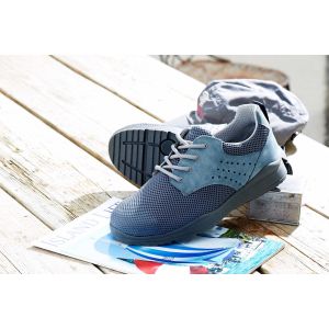 Mens Wide Fit Lace-Up Canvas Shoes - Archie