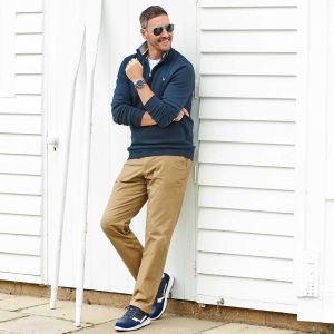 Mens Wide Fit Lace Up Trainer Style Casual Shoes - Benedict