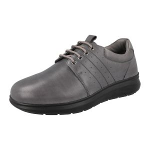 Mens Wide Fit Lace Up Casual Shoes - Patrick
